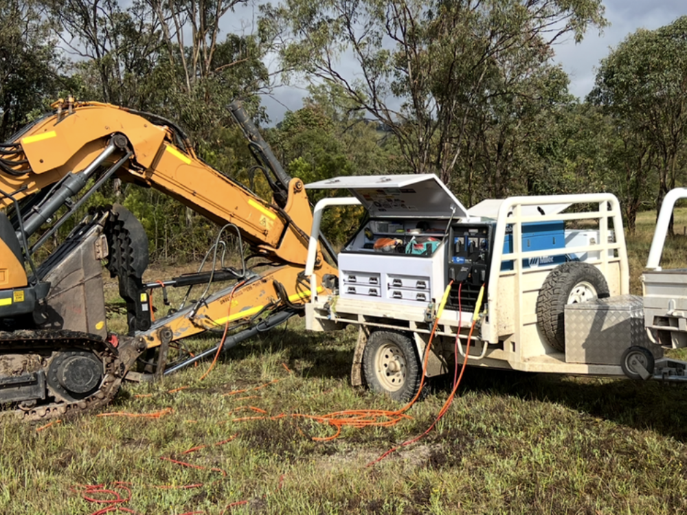 Josh B. JB Mobile Welding and Rural Contracting - Working with large machines